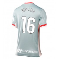 Camisa de Futebol Atletico Madrid Nahuel Molina #16 Equipamento Secundário Mulheres 2024-25 Manga Curta